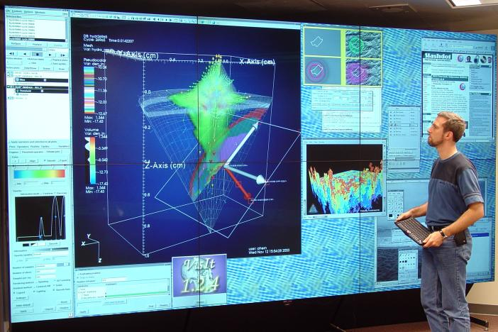 VisIt interactive parallel visualization application