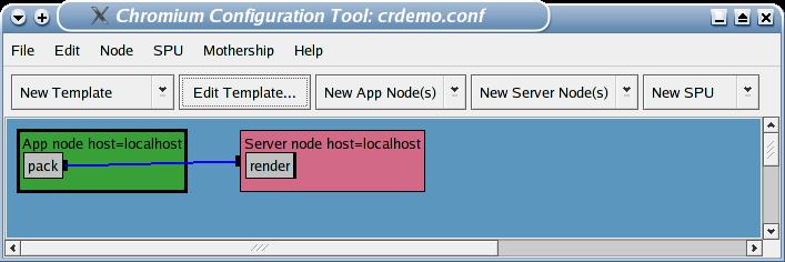 Figure Three - Graphical Configuration File Editor